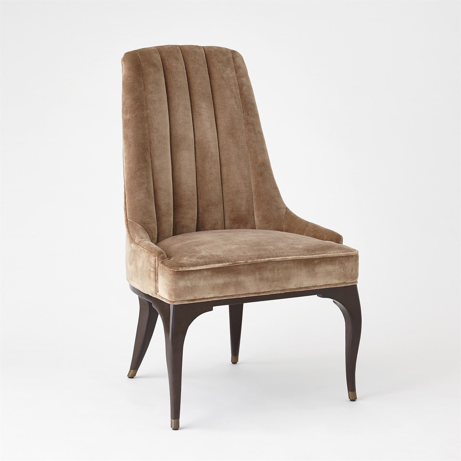 Global Views Channel Tufted Dining Chair