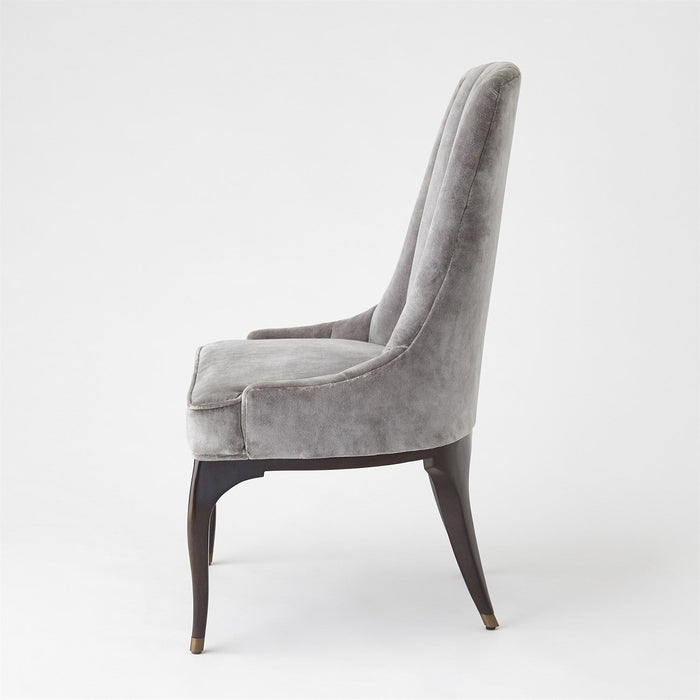 Global Views Channel Tufted Dining Chair