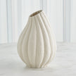 Global Views Glow Vase - White