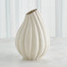 Global Views Glow Vase - White