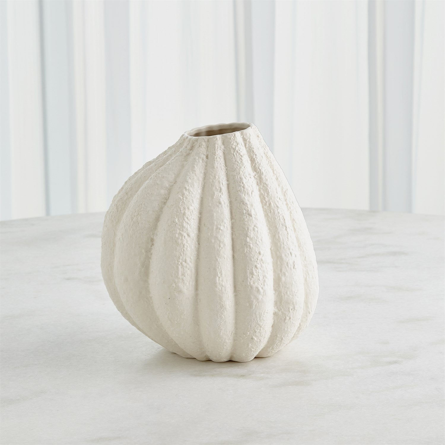 Global Views Glow Vase - White
