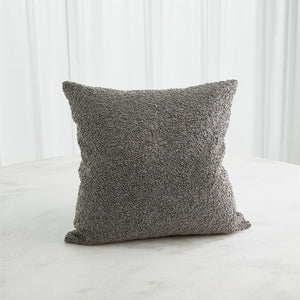 Global Views Multi Beaded Pillow - Indigo
