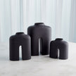 Global Views Guardian Vase - Black