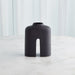 Global Views Guardian Vase - Black