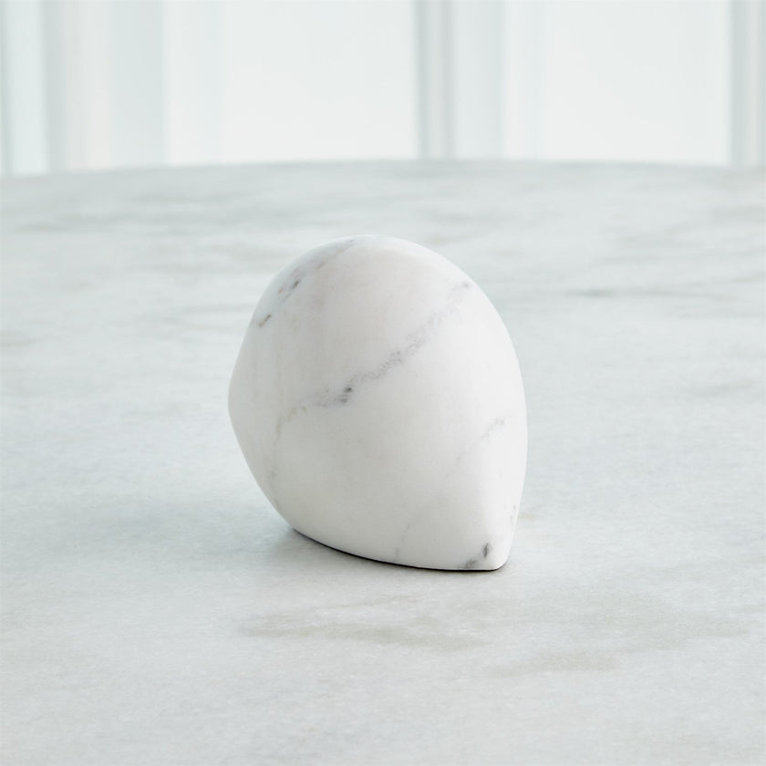 Global Views Sitting Owl - White