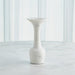 Global Views Calyx Candle Holder - White