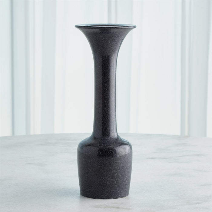 Global Views Calyx Candle Holder - Black