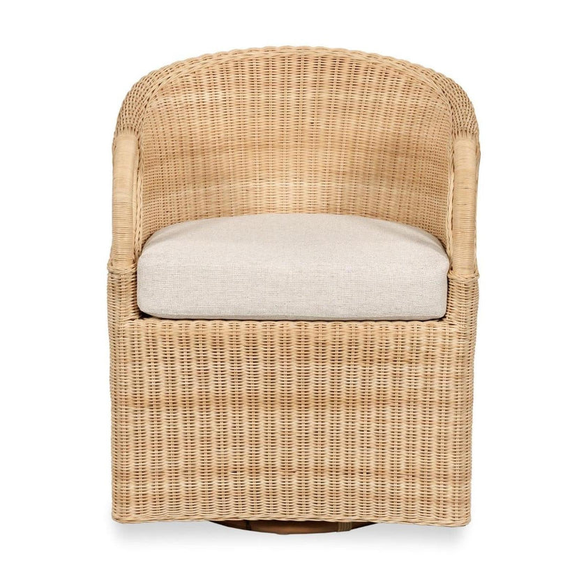 Woodbridge Furniture Fabion Swivel Dining Chair
