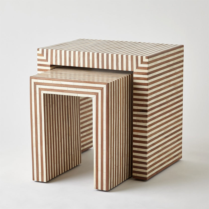 Global Views Sienna Nesting End Table