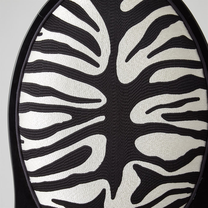 Global Views Zebra Dining Chair