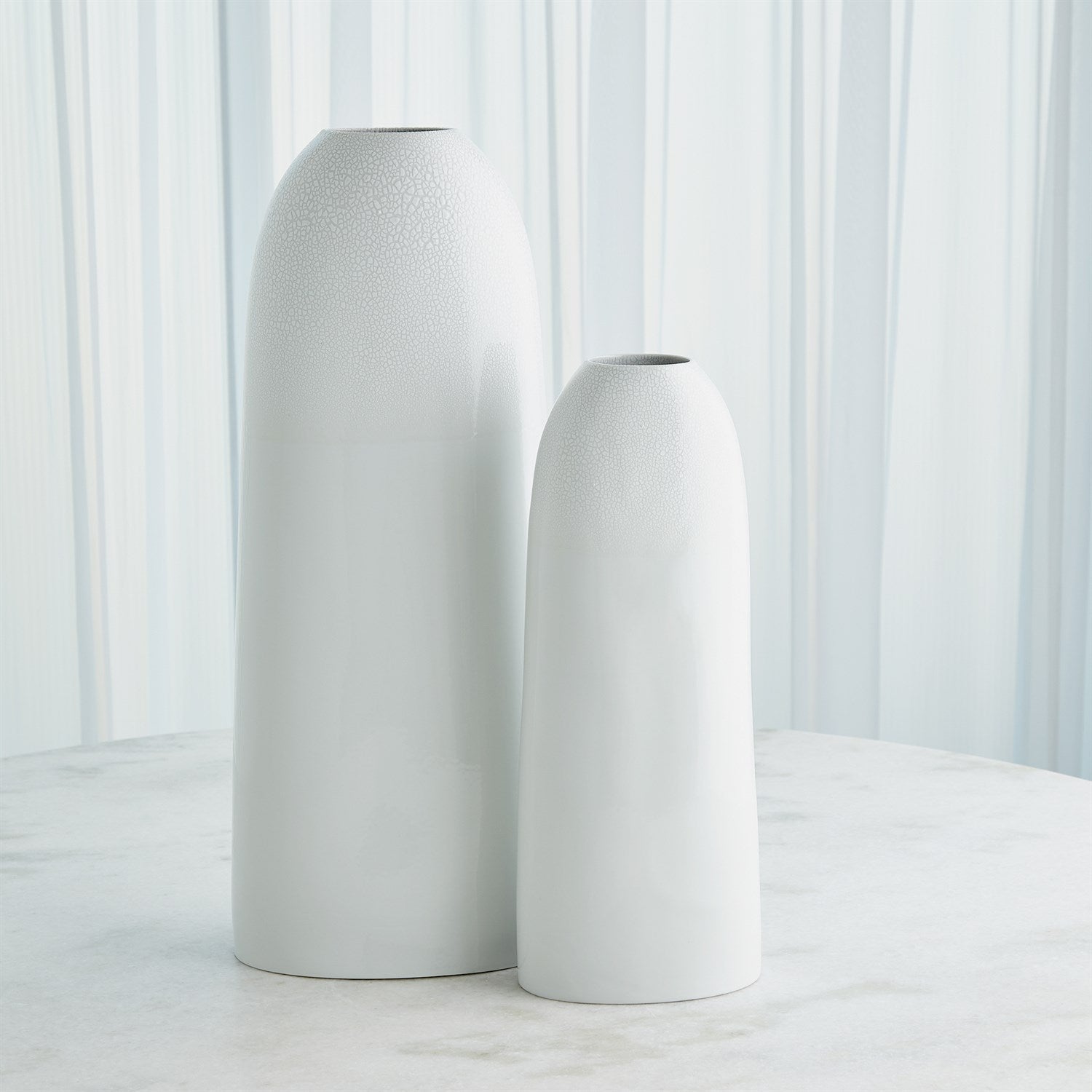 Global Views Terra Vase - White