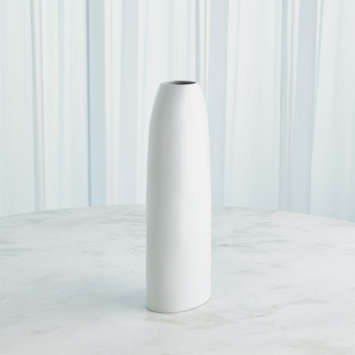 Global Views Terra Vase - White