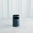 Global Views Cut Out Vase - Dark Blue