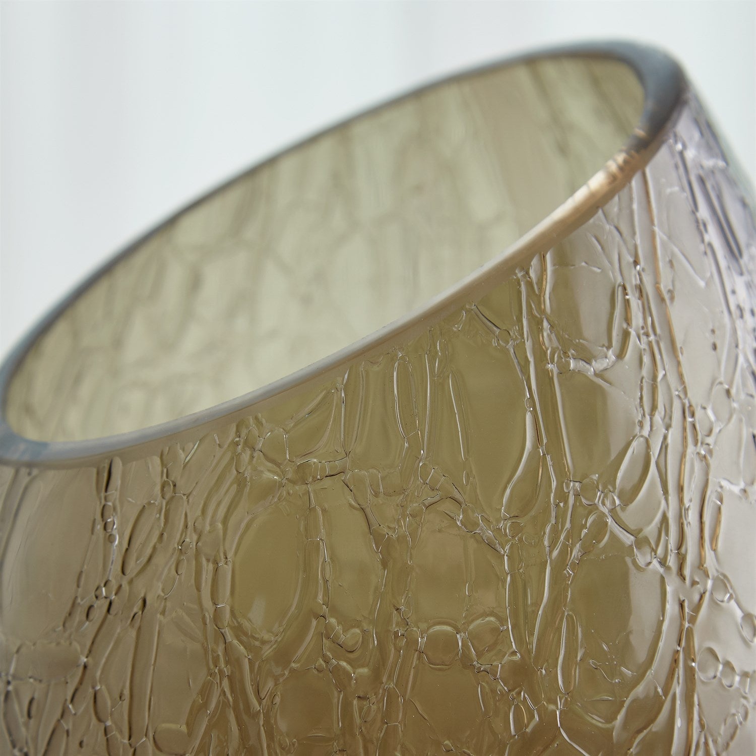 Global Views Volcano Vase - Smoke