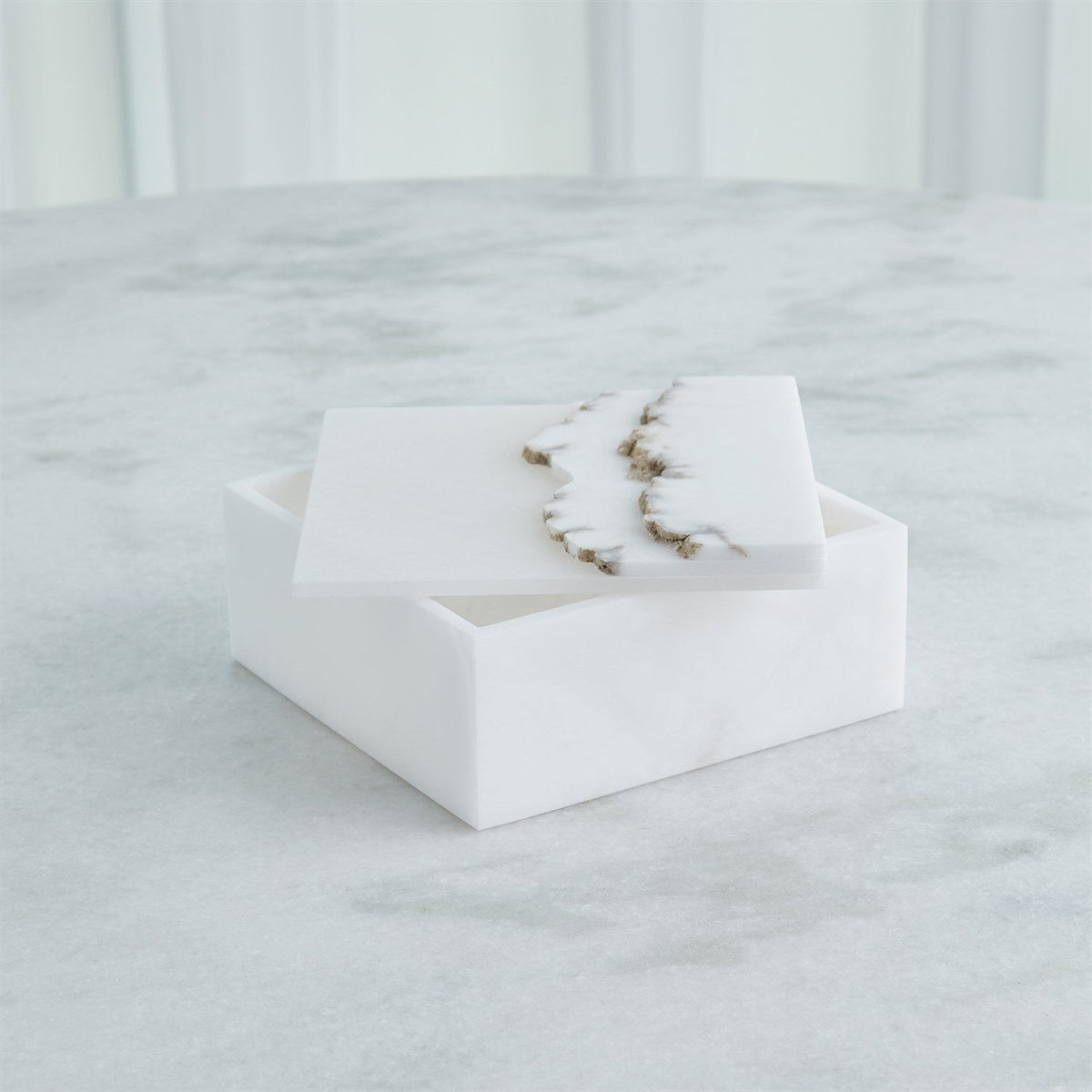 Global Views Terrain Alabaster Box