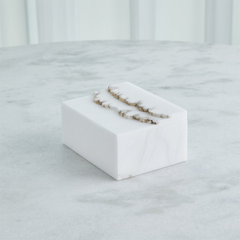 Global Views Terrain Alabaster Box