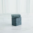 Global Views Raggio Alabaster Box - Black/Green