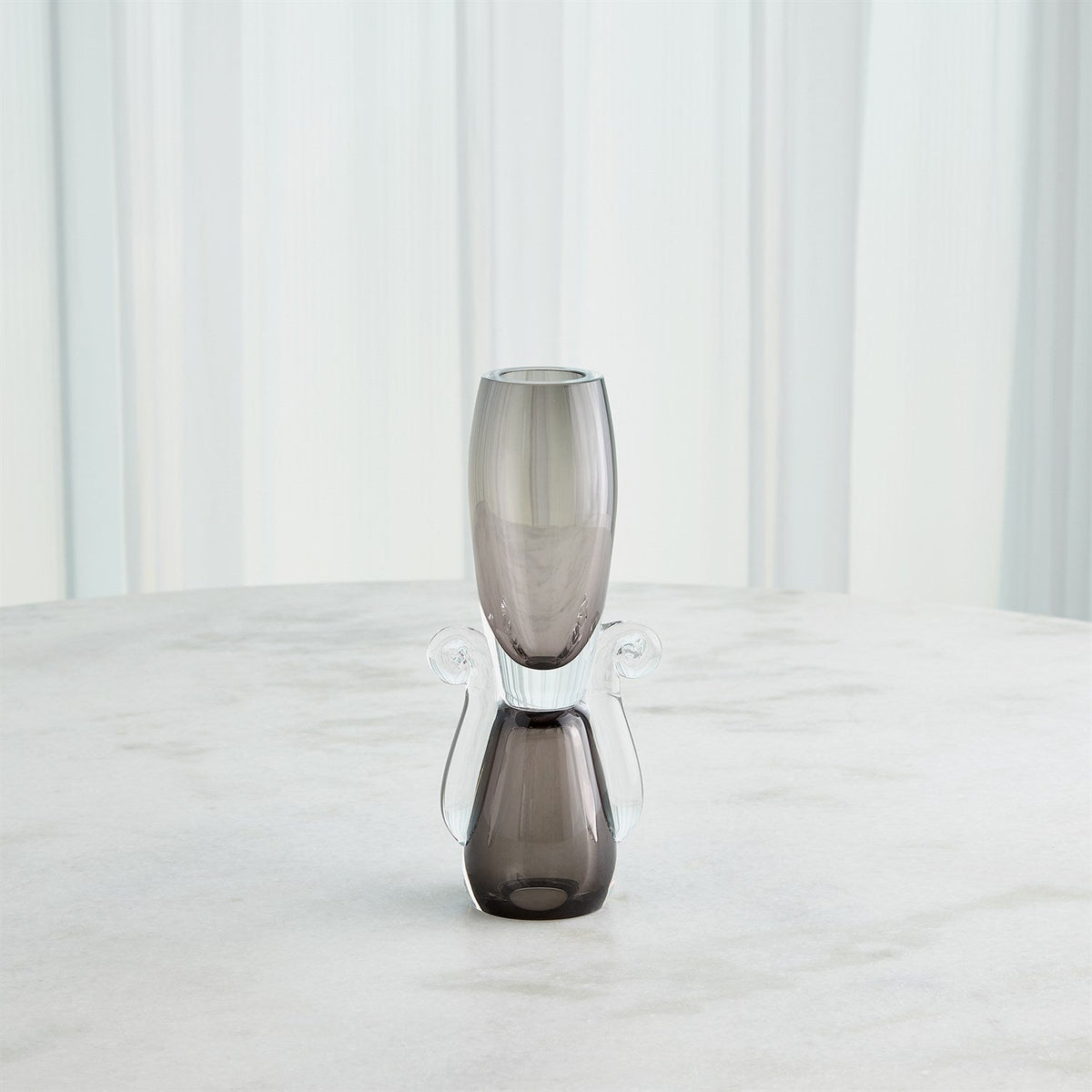 Global Views Lydia Vase - Grey