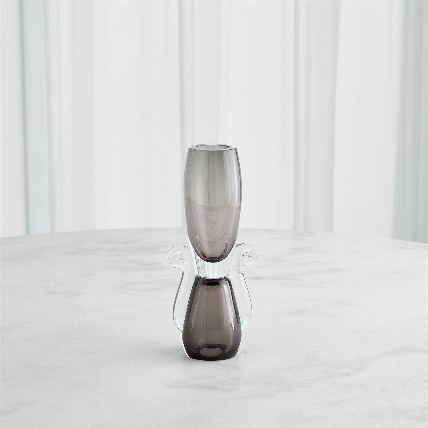 Global Views Lydia Vase - Grey