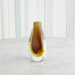 Global Views Gradient Vase - Amber