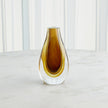 Global Views Gradient Vase - Amber