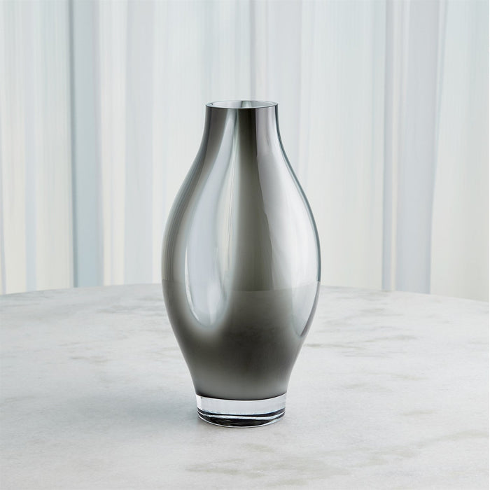 Global Views Fly Through Vase - Grey