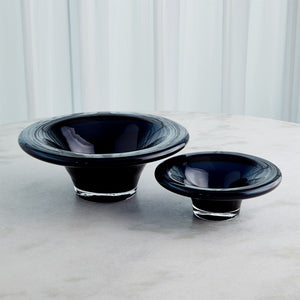 Global Views Tourneau Bowl - Night Blue