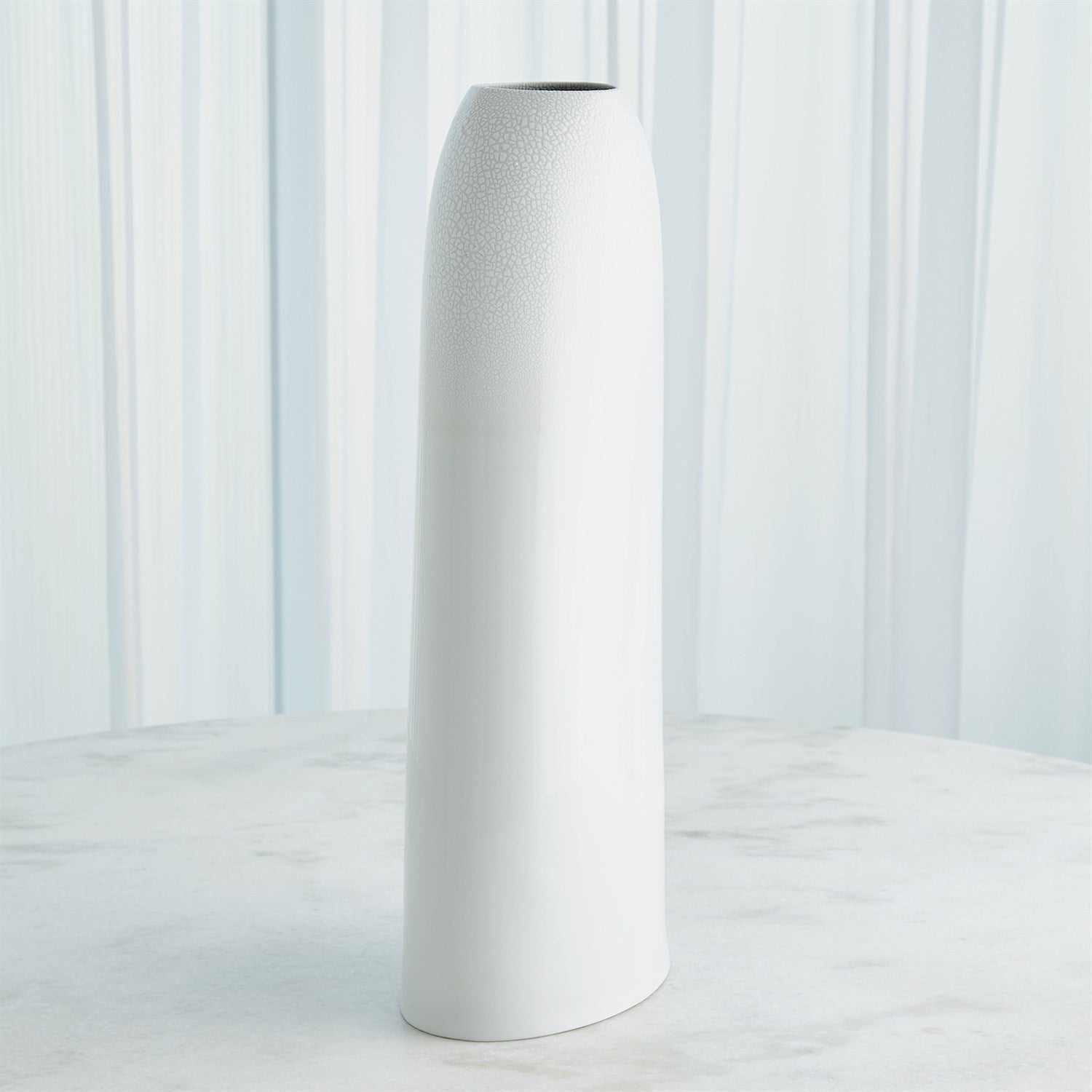 Global Views Terra Vase - White