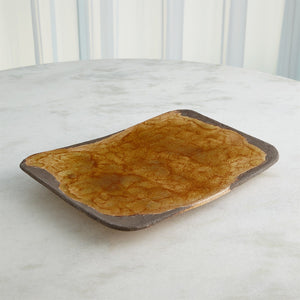 Global Views Monument Platter - Ochre