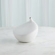Global Views Buddah Vase - White