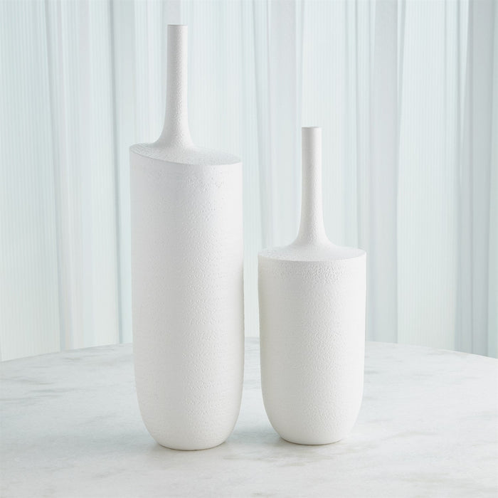 Global Views Lucca Vase - Matte White