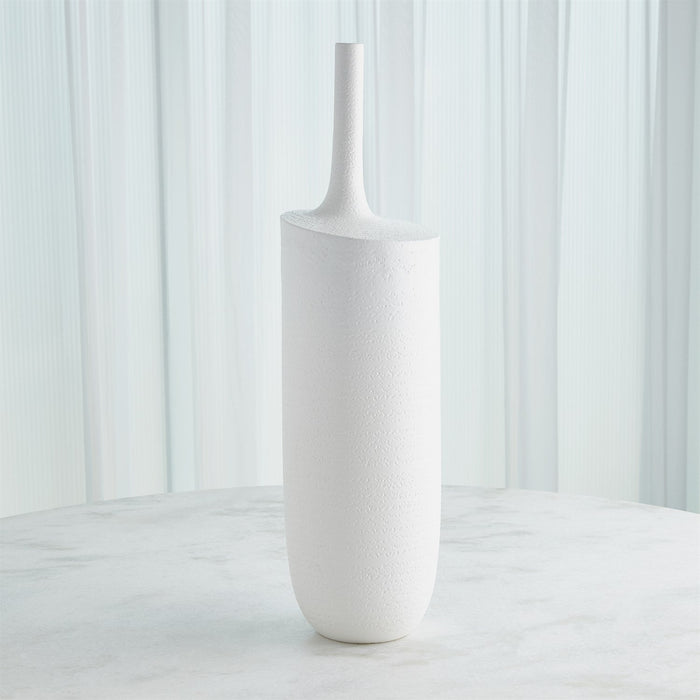 Global Views Lucca Vase - Matte White