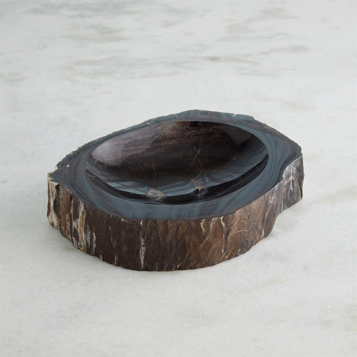 Global Views Petrified Bowl