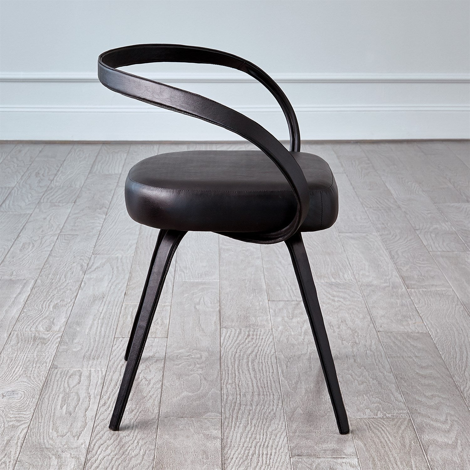 Global Views All Leather Chair