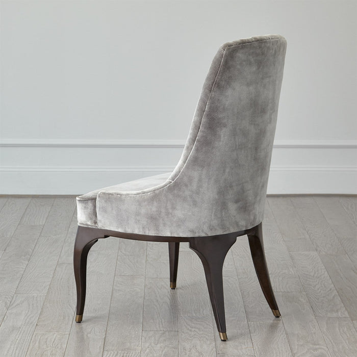 Global Views Channel Tufted Dining Chair