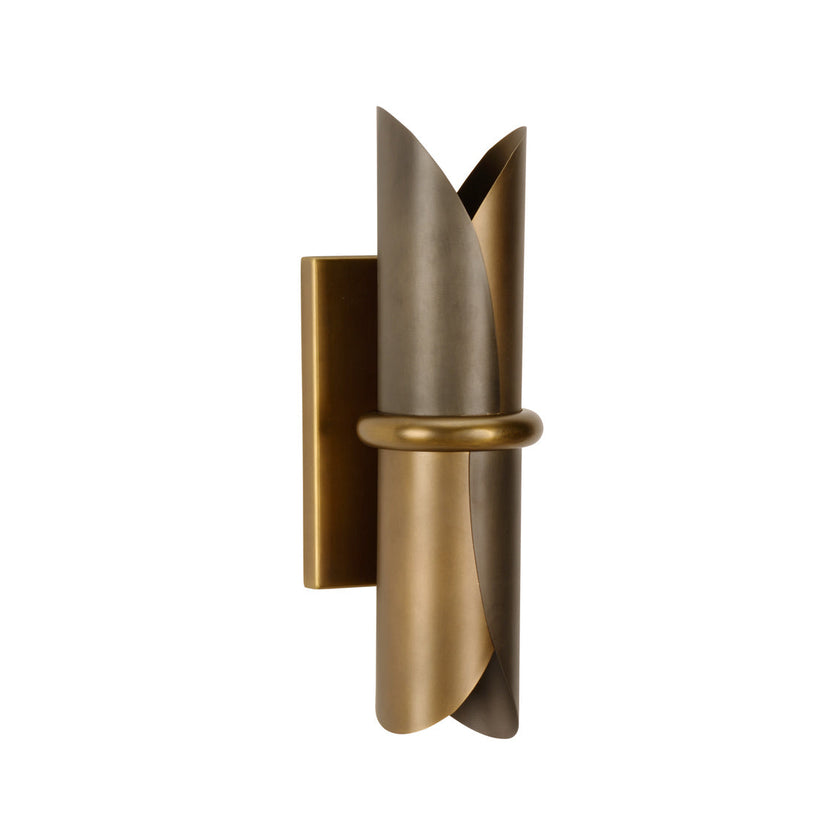 Wildwood Stockman Brass Bronze Sconce