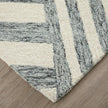 Feizy Wallace 8A42F Modern Geometric Rug in Gray/Ivory