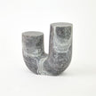 Global Views Marble Tube Table