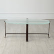 Global Views Melting Glass Cocktail Table