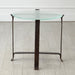 Global Views Melting Glass Side Table