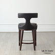 Global Views Anvil Back Counter Stool