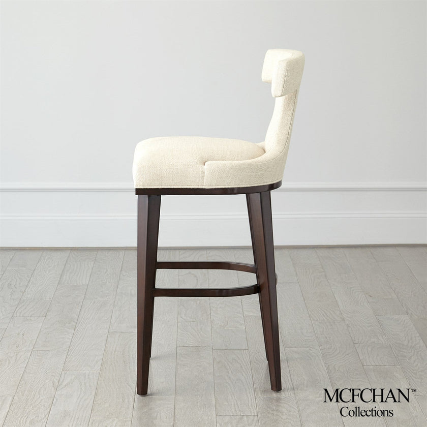 Global Views Anvil Back Barstool