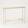 Global Views Spike Console - Antique Brass