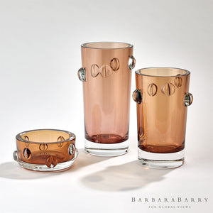 Global Views Glass Vase & Bowl