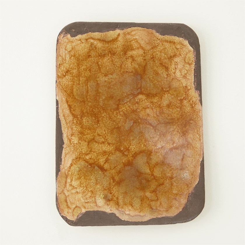 Global Views Monument Platter - Ochre