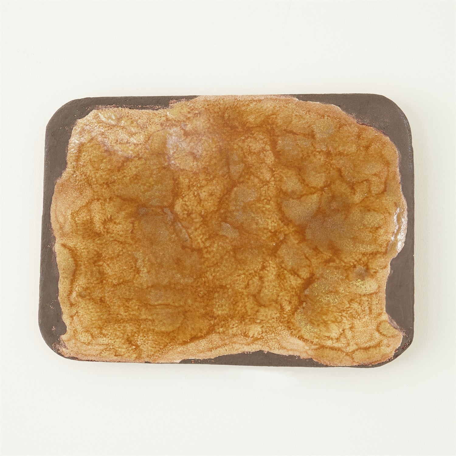 Global Views Monument Platter - Ochre
