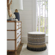 Tommy Bahama Home Key Biscayne Lamar Swivel Ottoman