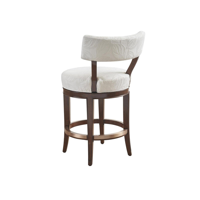 Lexington Rendezvous Giles Upholstered Swivel Counter Stool