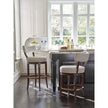 Lexington Rendezvous Giles Upholstered Swivel Counter Stool