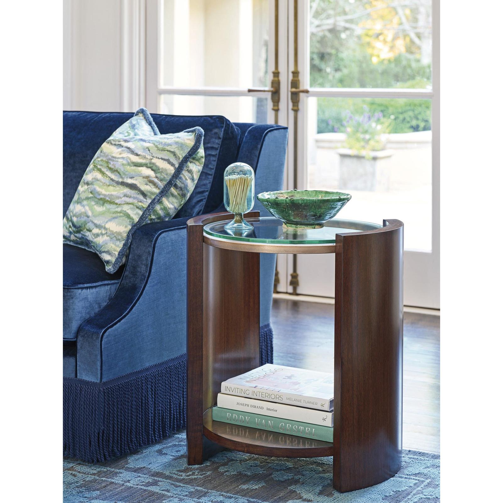 Lexington Rendezvous Lennox Round Accent Table